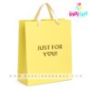 ساک کادویی زرد پاستل(!JUST FOR YOU) 2 ساک کادویی زرد پاستل(!JUST FOR YOU)