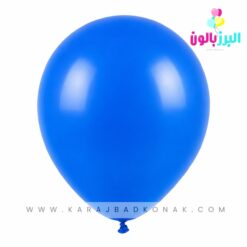 خرید و قیمت بادکنک لاتکس ساده رنگ آبی تیره