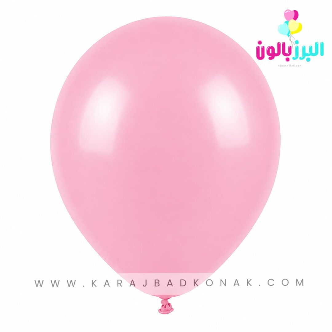 خرید و قیمت بادکنک لاتکس ساده رنگ صورتی پاستلی 1 خرید و قیمت بادکنک لاتکس ساده رنگ صورتی پاستلی