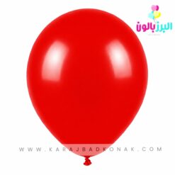 خرید و قیمت بادکنک لاتکس ساده رنگ قرمز