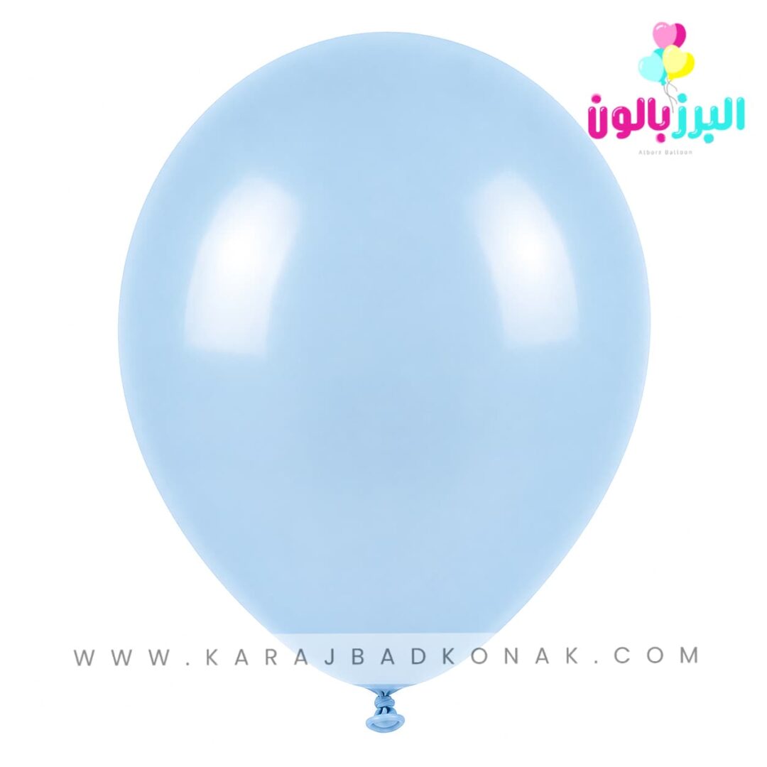 خرید و قیمت بادکنک لاتکس ساده رنگ آبی پاستلی 1 خرید و قیمت بادکنک لاتکس ساده رنگ آبی پاستلی