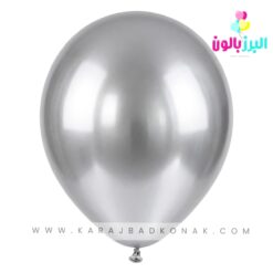 خرید و قیمت بادکنک کروم رنگ نقره ای