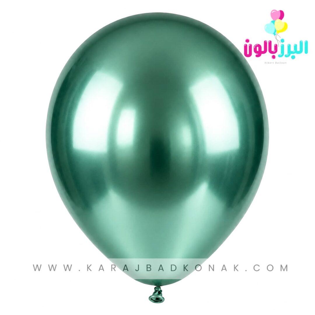 خرید و قیمت بادکنک کروم رنگ سبز 1 خرید و قیمت بادکنک کروم رنگ سبز
