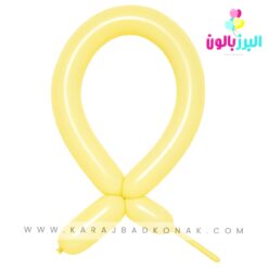 خرید و قیمت بادکنک ماری رنگ زرد پاستلی