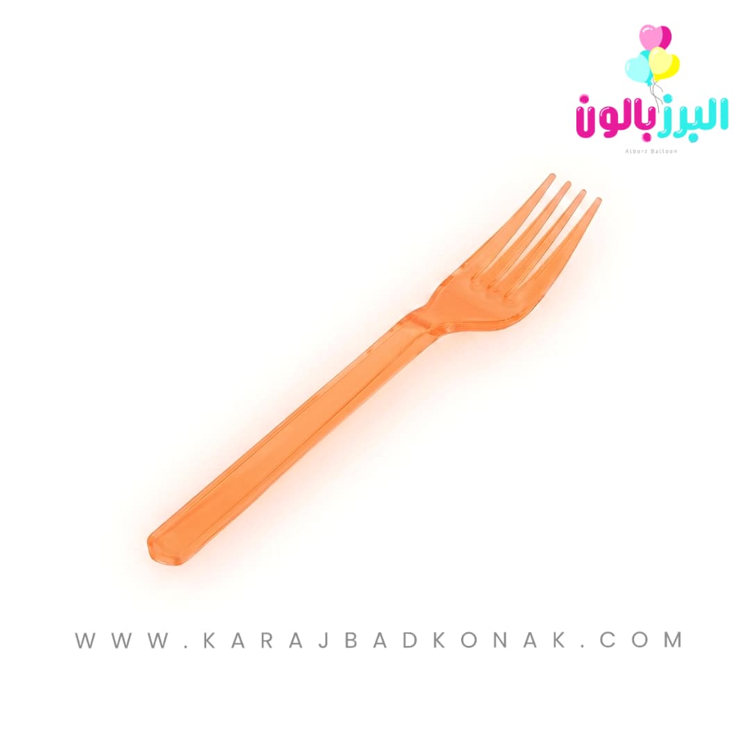 چنگال بلک لایت نارنجی (24 عددی) 1 چنگال بلک لایت نارنجی (24 عددی)