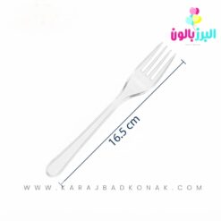 چنگال کریستال شفاف (24 عددی)