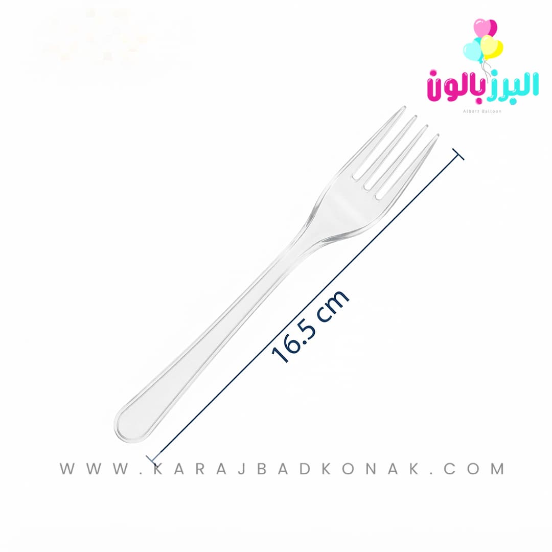 چنگال کریستال شفاف (24 عددی) 2 چنگال کریستال شفاف (24 عددی)