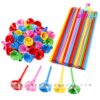 نی و سرگل بادکنک لاتکس(10 عددی) 2 نی و سرگل بادکنک لاتکس(10 عددی)