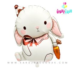 بادکنک فویلی خرگوش هویج دار