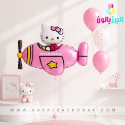 بادکنک فویلی هواپیما کیتی