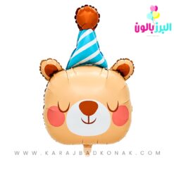 بادکنک فویلی خرس کلاهدار