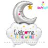 بادکنک فویلی ابر و ماه welcome