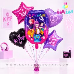 بادکنک فویلی کی پاپ هشت ضلعی